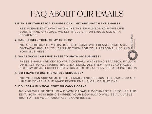 15 Business Coaching Engagement Emails + 5 Collection Emails - Image 9