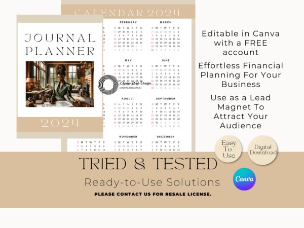 Financial Planner | Canva Templates | 50 Pages | Savings plan | Instant Download | Set Goals | Manage Debt | Retirement plan | Budget Plan - Image 3