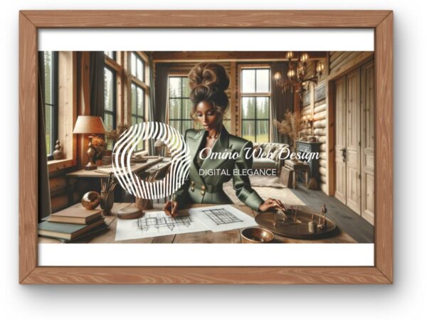 Inspirational AI Art of African American Businesswoman | Digital Download | Sophisticated Office Wall Art - Image 3