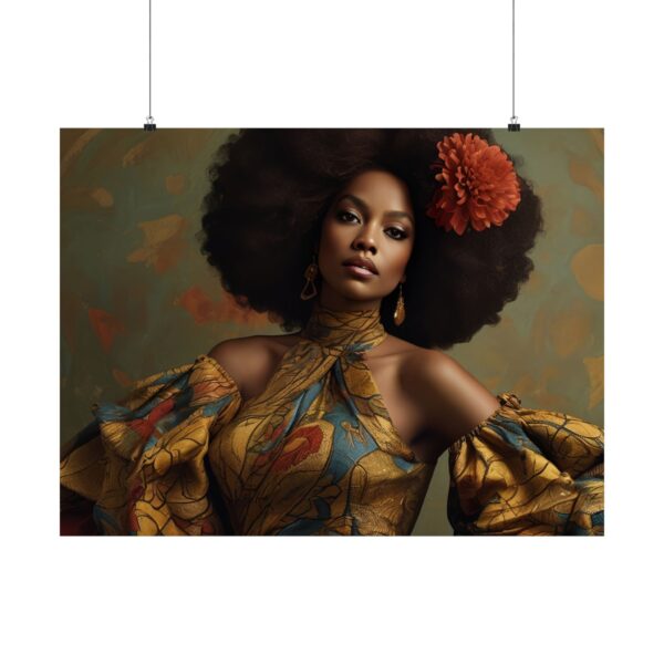 Art Posters - Celebrating African American and African Women with AI-Created Designs - Image 45