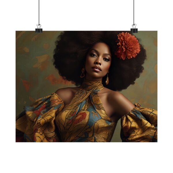 Art Posters - Celebrating African American and African Women with AI-Created Designs - Image 17