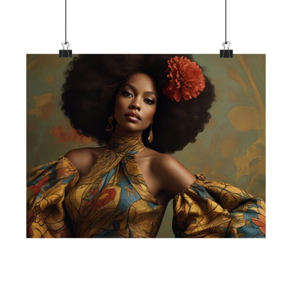 Art Posters - Celebrating African American and African Women with AI-Created Designs - Image 13