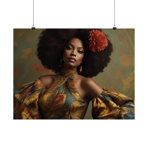 Art Posters - Celebrating African American and African Women with AI-Created Designs - Image 41