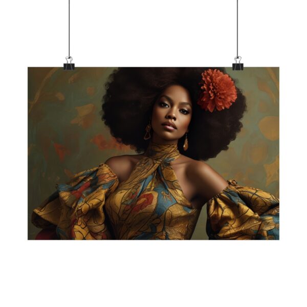 Art Posters - Celebrating African American and African Women with AI-Created Designs - Image 21