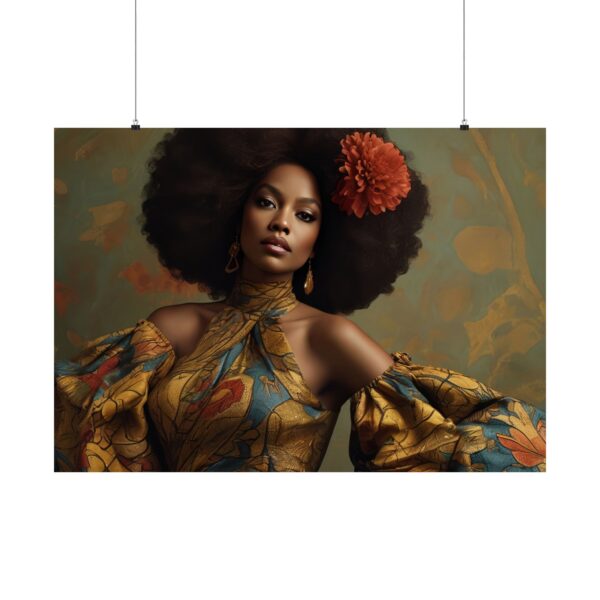 Art Posters - Celebrating African American and African Women with AI-Created Designs - Image 49