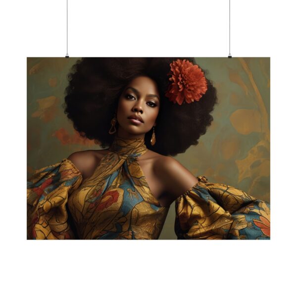 Art Posters - Celebrating African American and African Women with AI-Created Designs - Image 61