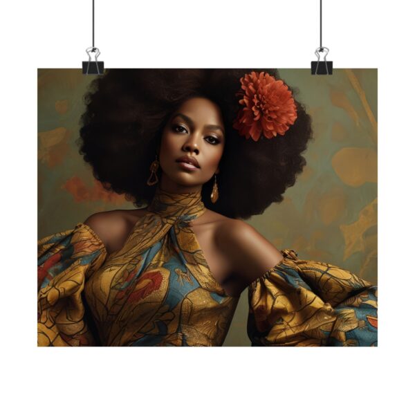 Art Posters - Celebrating African American and African Women with AI-Created Designs - Image 5