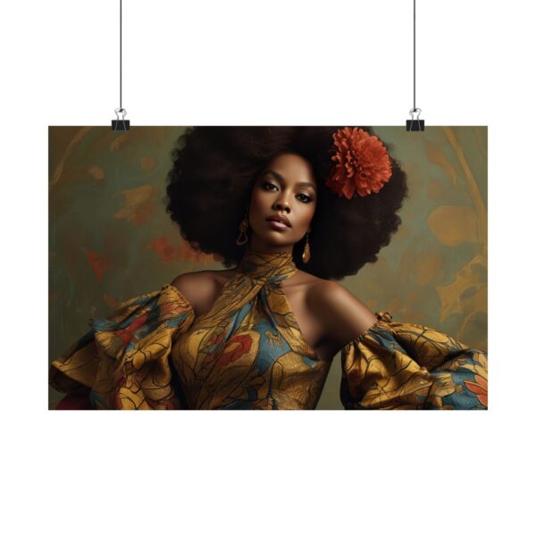 Art Posters - Celebrating African American and African Women with AI-Created Designs - Image 29