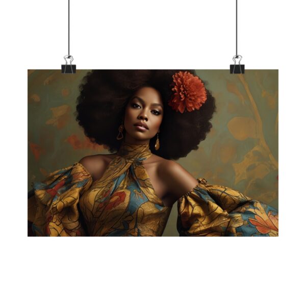 Art Posters - Celebrating African American and African Women with AI-Created Designs - Image 9